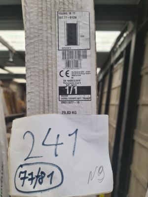 Lot de porte de douche pivotante Novellini, modèle Young 1B,…