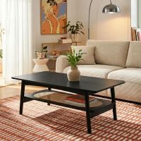 10798-355 / Table basse ANATOLE - BAITA - Structure en bois …