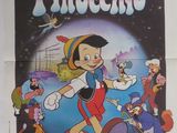 une image représentant l'affiche d'un film d'animation intitulé « Pinocchio »