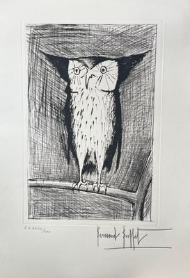 Bernard Buffet 1928-1999 Rare lithographie en couleurs intit…