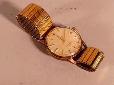 Omega. Montre bracelet homme en métal doré modèle Seamaster … - Photo 1