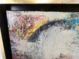 une image d'un tableau sur le mur d'une pièce