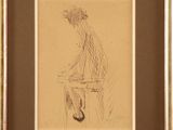 an image of a drawing of a cat sitting on a table