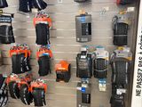 many different types of bike tires on display in a store