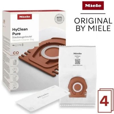 424 / Sac aspirateur - MIELE HyClean Pure CO - 4 sacs …