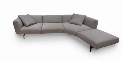 KNOLL Ed., Piero LISSONI, Canapé modèle AVIO, tissu chevron …