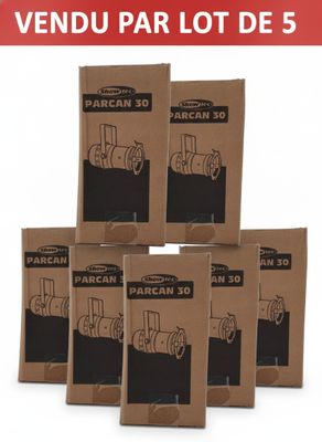 lot de 5 paquets de sacs à vin noirs avec une étiquette rouge