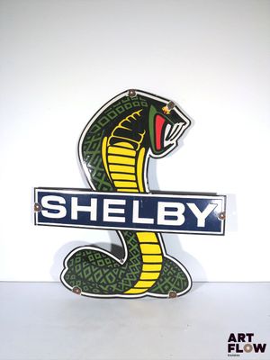 Grande plaque émaillée Shelby Dimensions : 76 x 70 cm