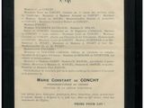 un vieux document en noir et blanc sur lequel figure une croix