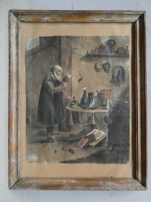 une image d'un tableau sur le mur d'un bâtiment