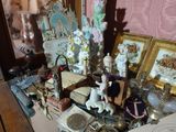 a table with a lot of items on top of it