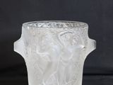 an image of a glass vase on a black background