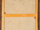 an image of a painting of two squares in a wooden frame