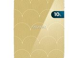 a close up of a cell phone case with the number 10 on it