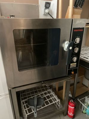 an image of a stainless steel oven in a kitchen