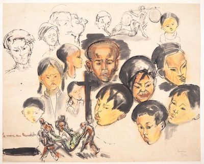 Louis Robert BATE (1898-1948, grand prix de l'Indochine en 1…