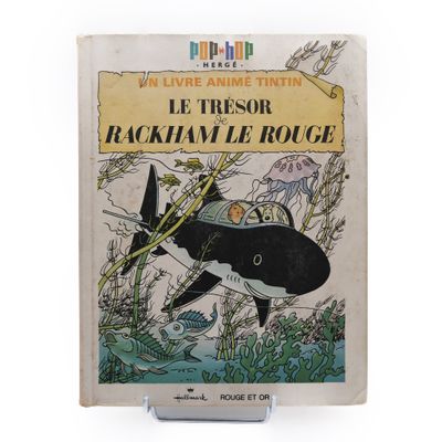 Tintin Pop-Up Livre animé Trésor Rackham le Rouge