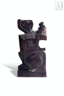 statue représentant un homme assis sur des toilettes, un rouleau de papier toilette à la main