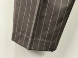 a close up of a man ' s pants on a hanger