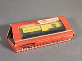 a box with a train on it on a table