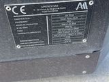 a close up of a black box on the ground
