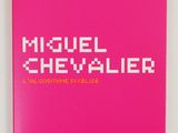 a pink notebook with the words michel chevalier on it