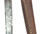 three different types of knives on a white background