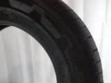 the tire of a car is shown on a white surface