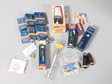 a lot of items that are sitting on a table