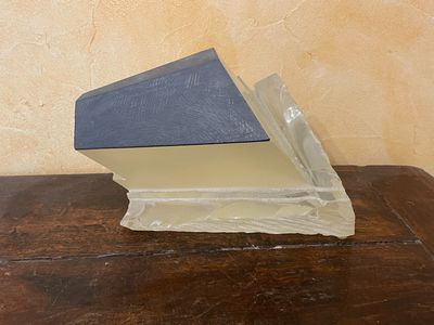 Matei NEGREANU (1941) Sculpture, verre, signée et datée 2007…