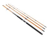 a pair of fishing rods on a white background