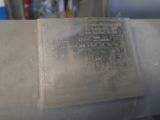 a picture of a piece of metal on a piece of metal