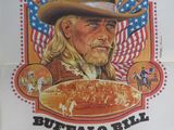 une vieille affiche de cinéma pour « Buffalo Bill et ses Indiens »