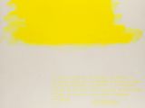 an image of a yellow and white poster with a quote on it