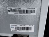 a picture of a close up of a label on a refrigerator