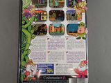 a close up of the back cover of a video game