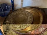 three plates that are sitting on a table