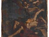 an image of a painting of a group of people in a room