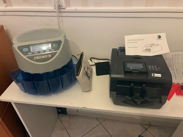 Machine à compter les pièces de monnaies PREMIUM et machine à com...