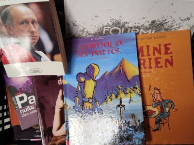 Lot de 11 LIVRES ET BANDES DESSINÉES - Genres variés - Cultu…