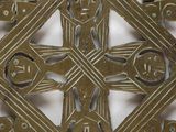 an image of a cross made out of metal