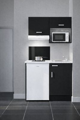 Kitchenette de 120 ml, idéale pour studios et espaces locati…
