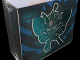 a box with a picture of a pokemon figure on it