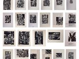 plusieurs photographies en noir et blanc issues d'une série de portraits