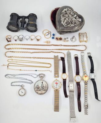 an assortment of watches, bracelets, watches, and other jewelry