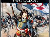 a book with a picture of a man in uniform holding a sword