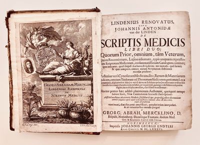 VAN DER LINDEN. Lindenius Renovatus DE SCRIPTIS MEDICIS Libr…