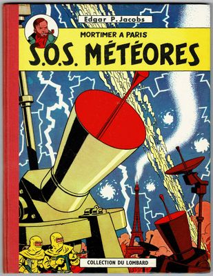 la couverture d'une bande dessinée sur laquelle figure l'image d'un télescope