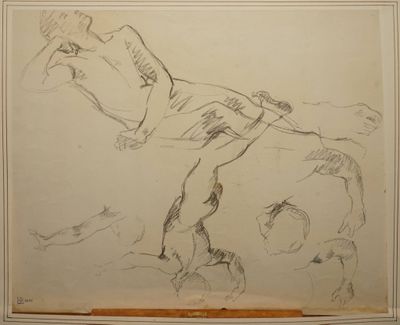 MERSON Luc-Olivier, entourage de, Études de nus - Figures en… - Photo 1