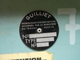 a sign on the side of a building that says no type of equipment